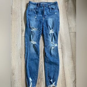 American eagle high rise jegging jeans size 12